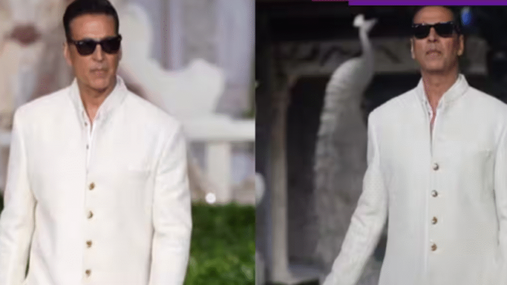 Akshay Kumar Video: बॉलीवुड एक्टर अक्षय कुमार ने हाल ही में रैंप वॉक किया है, सोशल मीडिया पर हुई मीम्स की बारिश