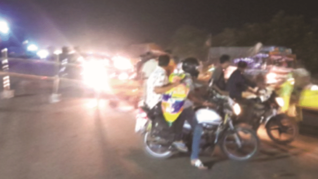 पैदल डोंगरगढ़ जा रही  टॉपर छात्रा को थार ने कुचला,सड़क हादसे ने ली होनहार छात्रा की जान