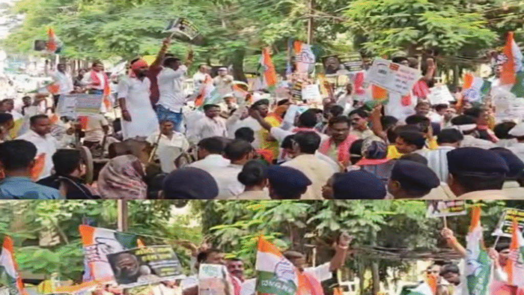 खाद-बीज की किल्लत से नाराज किसान: बैलगाड़ी लेकर दुर्ग कलेक्ट्रेट में घुसे, सरकार को चेतावनी - Samachar Mirchi