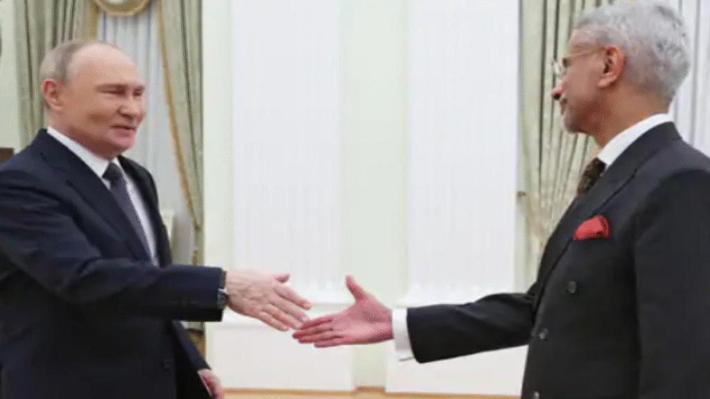 SCO बैठक में आतंकवाद पर भारत का सख्त रुख: मॉस्को में पुतिन से मिले जयशंकर