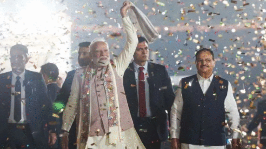 बिहार में किसका ताज? पीएम मोदी के बयान से साफ हुआ भविष्य - Samachar Mirchi