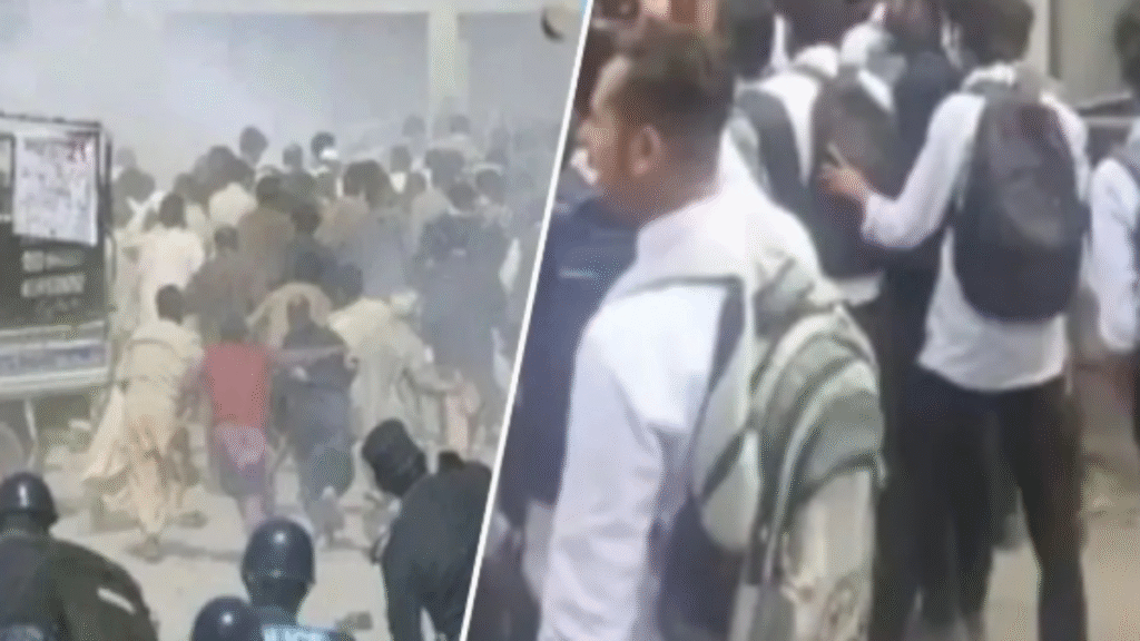 PoK में शहबाज सरकार के खिलाफ Gen Z का बगावत, मुजफ्फराबाद की सड़कों पर भड़का युवा आक्रोश PoK में शहबाज सरकार के खिलाफ Gen Z का बगावत, मुजफ्फराबाद की सड़कों पर भड़का युवा आक्रोश - Samachar Mirchi