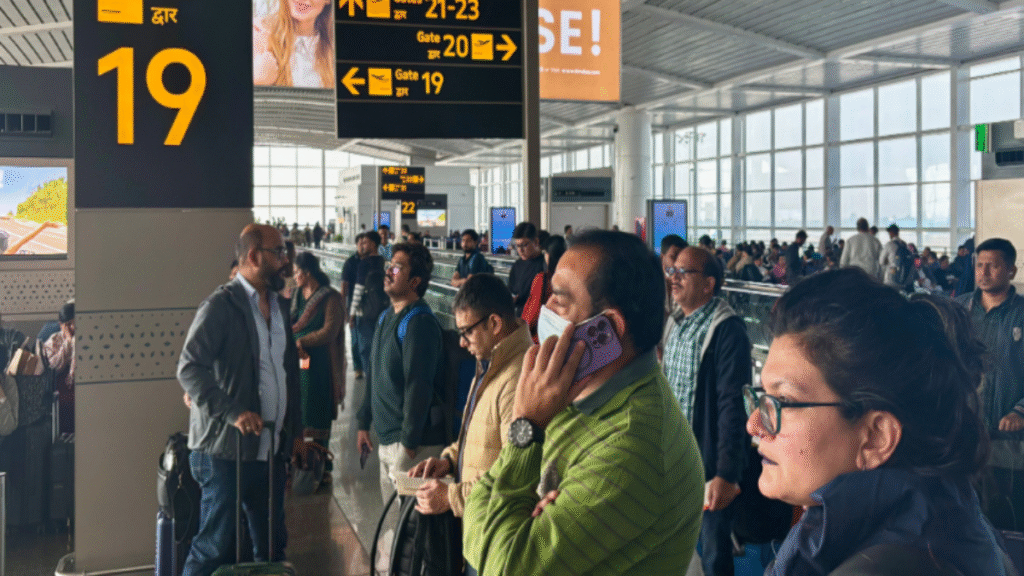 इंडिगो की देशभर में बड़ी कार्रवाई: दिल्ली से 235 और देशभर में 400 से अधिक फ्लाइट्स कैंसिल