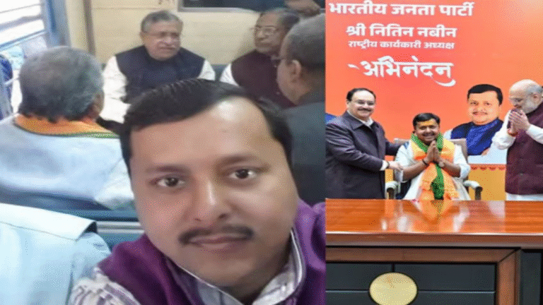 इस फोटो की हकीकत कुछ और है… सेल्फी वाला युवा नेता अब बीजेपी के शीर्ष निर्णय लेगा