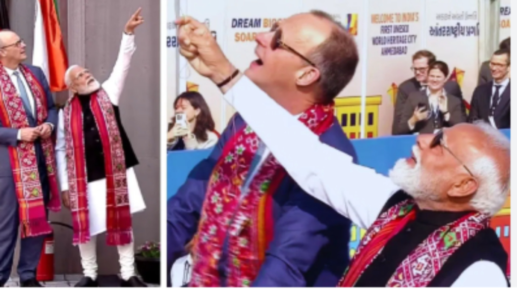 पीएम मोदी और जर्मन चांसलर फ्रेडरिक मर्ज ने इंटरनेशनल काइट फेस्टिवल 2026 का संयुक्त उद्घाटन किया