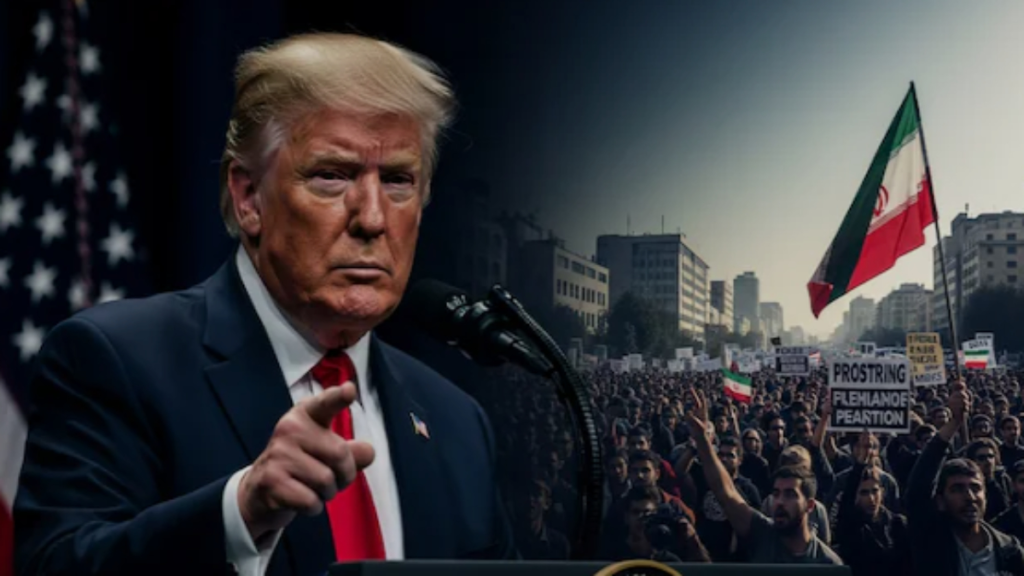 ट्रम्प बोले- ईरान ‘रेड लाइन’ पार कर रहा: अमेरिका के सामने कड़े विकल्प मौजूद