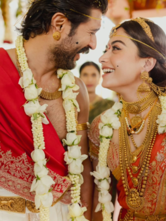 रश्मिका मंदाना बनीं मिसेज देवरकोंडा, पति ने शेयर की फोटोज,