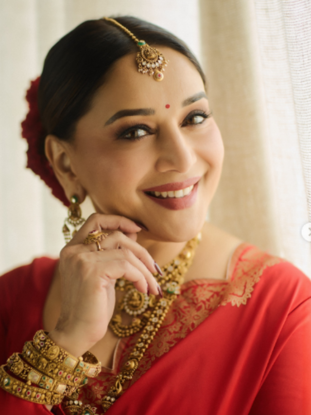 माधुरी दीक्षित की ये तस्वीरें देख आपका दिल भी करेगा ‘धक-धक’