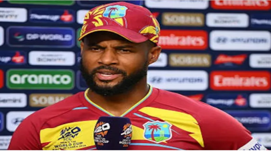 वेस्टइंडीज कप्तान शाई होप का गुस्सा फूटा, प्रेस कॉन्फ्रेंस में रिपोर्टर को दिया तीखा जवाब