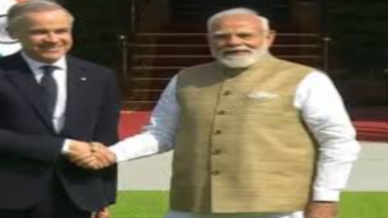 कनाडाई प्रधानमंत्री मार्क कार्नी ने पीएम मोदी से की मुलाकात, निवेश और व्यापार समझौते पर चर्चा