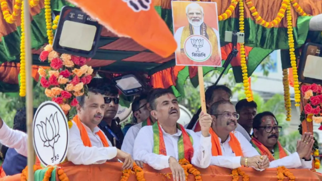बीजेपी ने बंगाल चुनाव के लिए 13 उम्मीदवारों की चौथी लिस्ट जारी की, मैनागुड़ी में उम्मीदवार बदला बीजेपी ने बंगाल चुनाव के लिए 13 उम्मीदवारों की चौथी लिस्ट जारी की, मैनागुड़ी में उम्मीदवार बदला - Samachar Mirchi