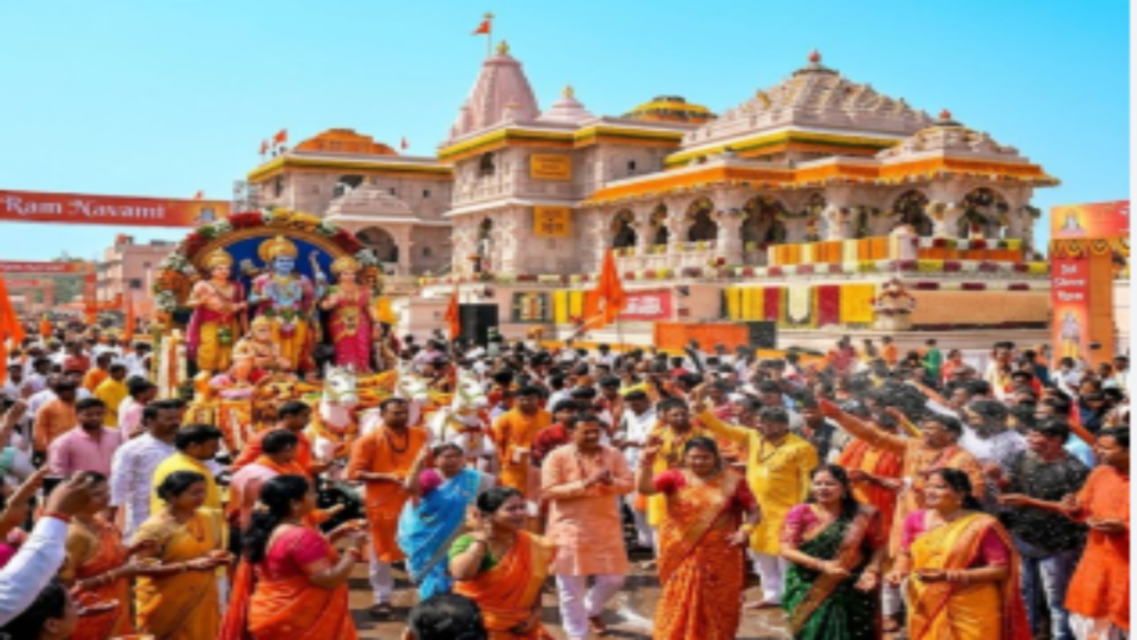 रामनवमी 2026: छापर में भव्य शोभायात्रा और अभिषेक पूजन, सजीव झांकियां बनीं मुख्य आकर्षण रामनवमी 2026: छापर में भव्य शोभायात्रा और अभिषेक पूजन, सजीव झांकियां बनीं मुख्य आकर्षण - Samachar Mirchi
