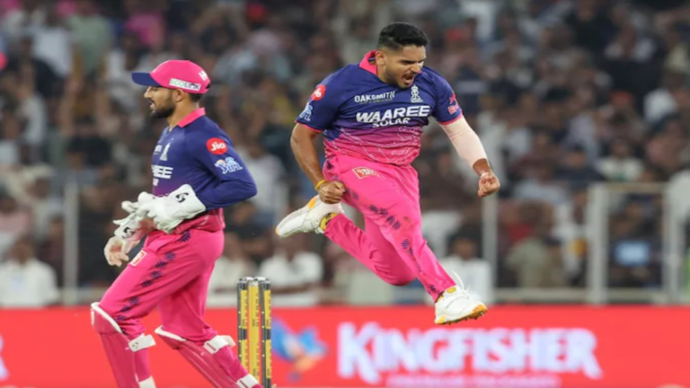 आईपीएल 2026: राजस्थान रॉयल्स ने गुजरात टाइटन्स को 6 रन से हराया, आखिरी ओवर में तुषार देशपांडे बने हीरो