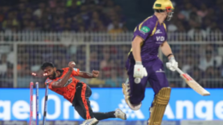 आईपीएल 2026: केकेआर बनाम एसआरएच मैच में अजीब रन आउट, कैमरन ग्रीन हुए शिकार