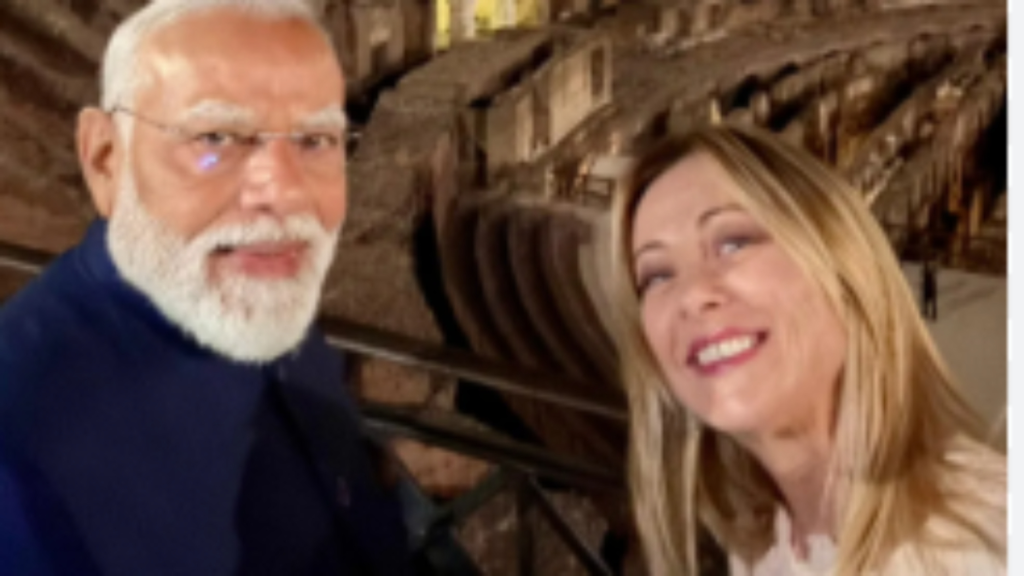 रोम में पीएम मोदी और जॉर्जिया मेलोनी की मुलाकात, भारत-इटली संबंधों को मिलेगी नई मजबूती