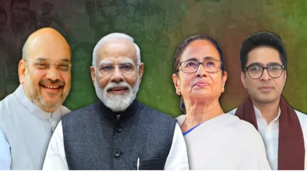 पश्चिम बंगाल विधानसभा चुनाव 2026: रुझानों में भाजपा सरकार बनाने की ओर, टीएमसी 100 से नीचे - Samachar Mirchi