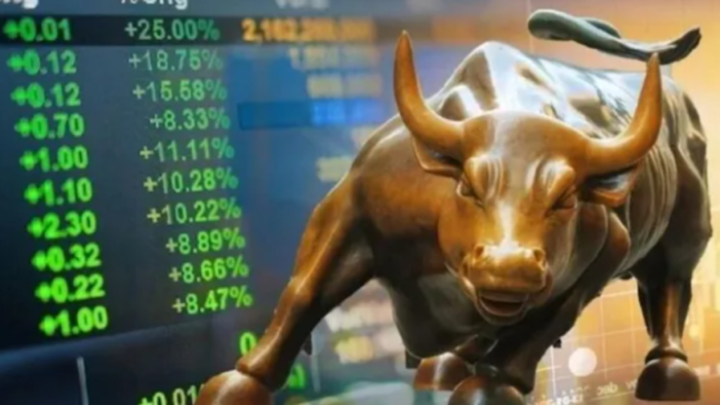 ट्रंप के एलान से शेयर बाजार में तेजी, भारी बढ़त के साथ खुले Nifty और Sensex ट्रंप के एलान से शेयर बाजार में तेजी, भारी बढ़त के साथ खुले Nifty और Sensex - Samachar Mirchi