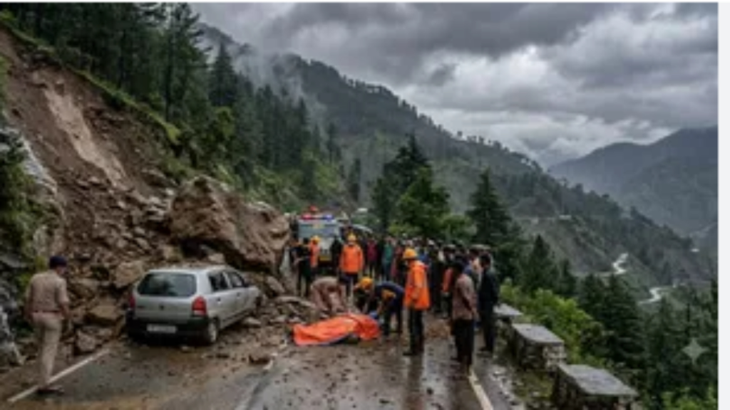 हिमाचल में मानसून का कहर: भूस्खलन और बाढ़ से 15 लोगों की मौत, बाढ़ में बह गए पुल - Samachar Mirchi