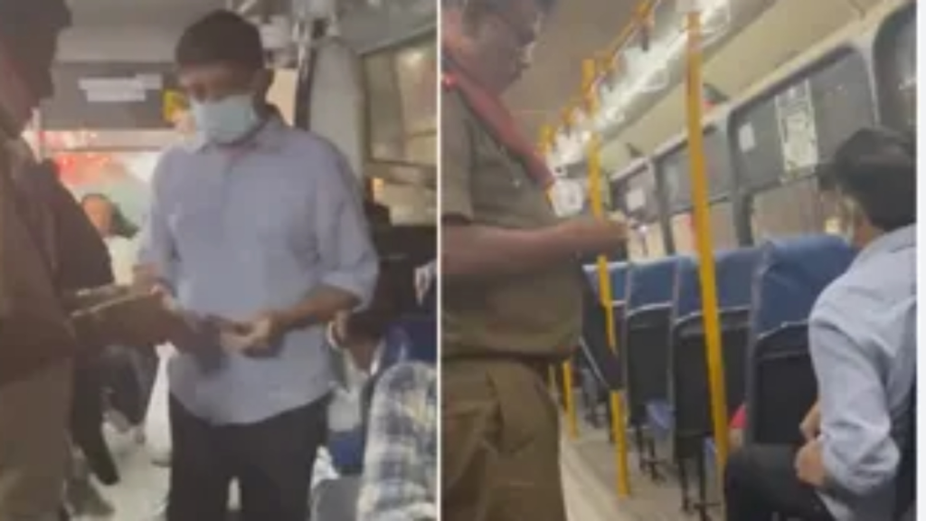 कर्नाटक : खुले पैसे नहीं होने पर कंडक्टर ने परिवहन मंत्री को बस से उतारा, बाद में हुई कार्रवाई - Samachar Mirchi