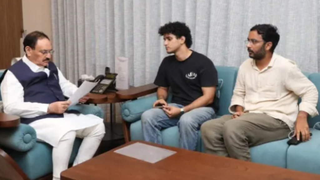 जेपी नड्डा से मिली CJP, तीन प्रमुख मांगों वाला ज्ञापन सौंपा; शिक्षा मंत्री के इस्तीफे की मांग दोहराई जेपी नड्डा से मिली CJP, तीन प्रमुख मांगों वाला ज्ञापन सौंपा; शिक्षा मंत्री के इस्तीफे की मांग दोहराई - Samachar Mirchi