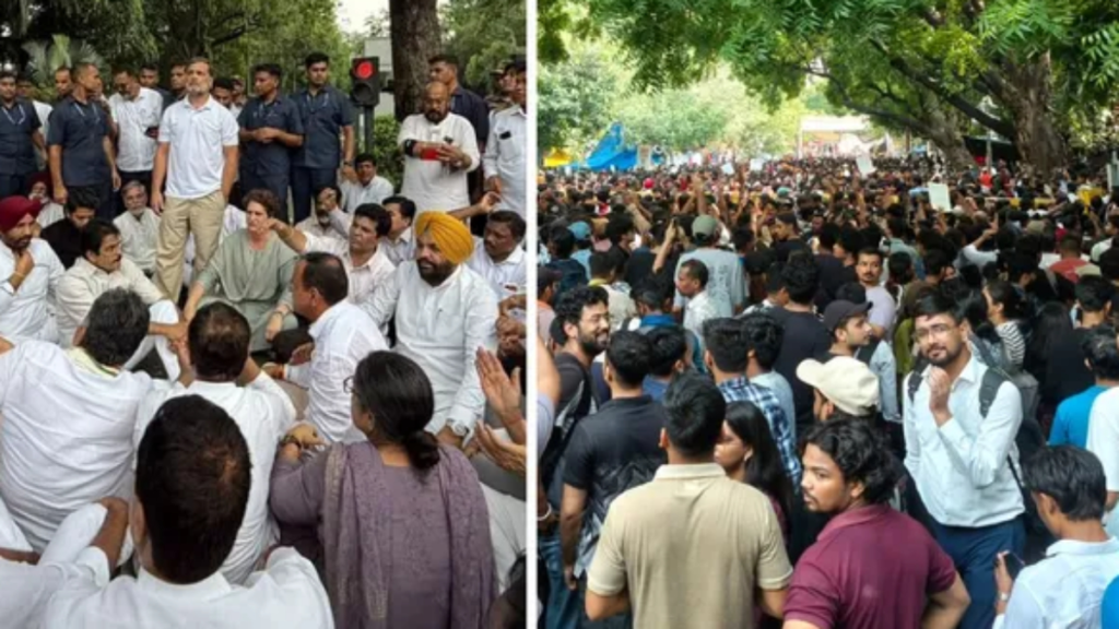 CJP Protest Live: सीजेपी प्रोटेस्ट में तोड़फोड़ करने वालों पर एक्शन शुरू, पुलिस ने राहुल गांधी को हटाया CJP Protest Live: सीजेपी प्रोटेस्ट में तोड़फोड़ करने वालों पर एक्शन शुरू, पुलिस ने राहुल गांधी को हटाया - Samachar Mirchi