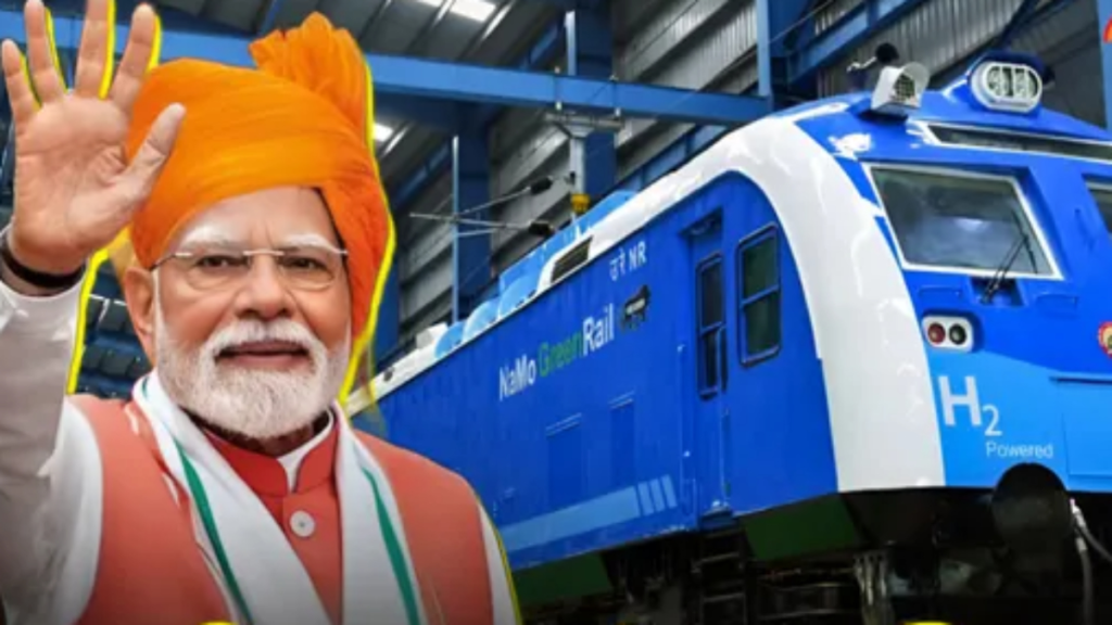 पीएम मोदी आज जींद से देश की पहली हाइड्रोजन ट्रेन को हरी झंडी दिखाएंगे, विकास परियोजनाओं की सौगात - Samachar Mirchi