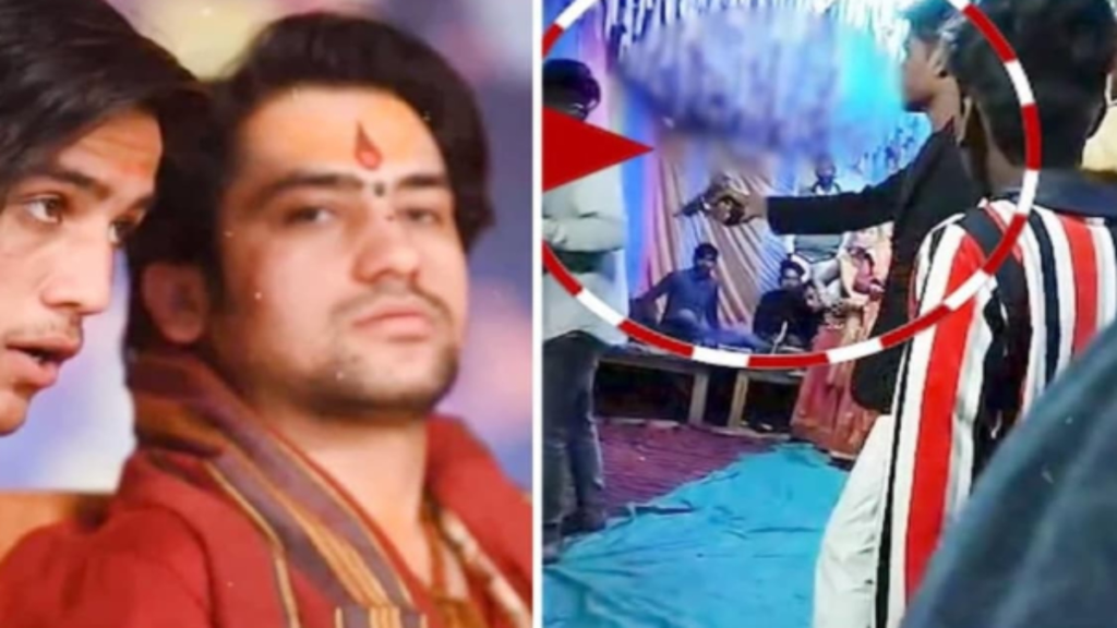 बागेश्वर धाम पीठाधीश्वर के भाई शालिग्राम गर्ग गिरफ्तार, धीरेंद्र शास्त्री बोले- “जो करेगा, सो भरेगा” बागेश्वर धाम पीठाधीश्वर के भाई शालिग्राम गर्ग गिरफ्तार, धीरेंद्र शास्त्री बोले- “जो करेगा, सो भरेगा” - Samachar Mirchi