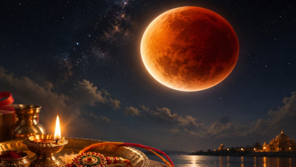 Chandra Grahan 2026: रक्षाबंधन पर चंद्रग्रहण, भारत में सूतक काल नहीं लगेगा - Samachar Mirchi
