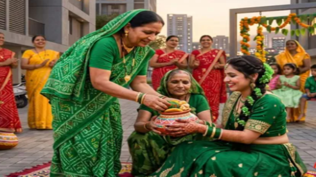 हरियाली तीज पर मायके से क्यों आता है सिंधारा? परंपरा और महत्व ,परंपरा के बारे में पढ़ें  - Samachar Mirchi