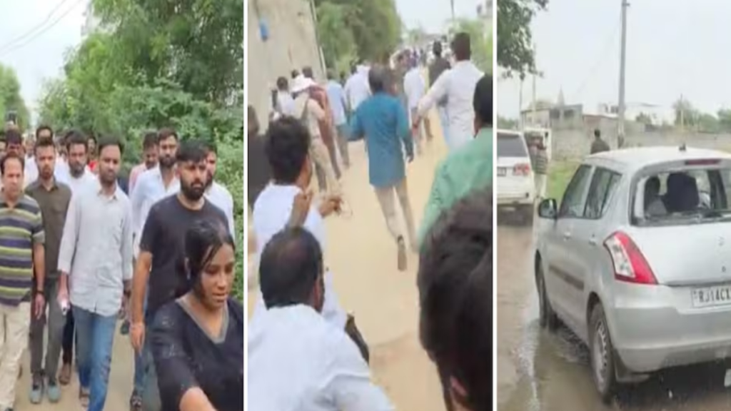 जयपुर में स्कूल के मुद्दे पर बवाल, CJP प्रवक्ता आशुतोष रांका से धक्का-मुक्की का आरोप - Samachar Mirchi